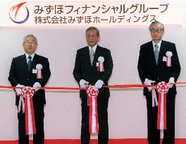 Mega banking group Mizuho inaugurated